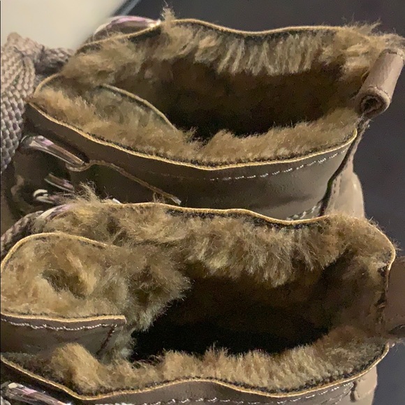 SOLD HOST PICK❣️Guess Camel Suede Wedge Lanni Boots Booties Sz 8.5 - Picture 7 of 11